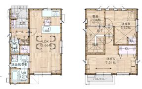 緑区道祖土3丁目戸建C棟の間取り画像