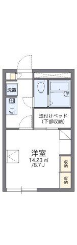 レオパレスななかまどの間取り画像