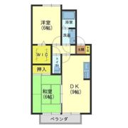 ファミール上赤江A棟の間取り画像