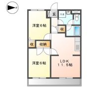 カーサエスペランサの間取り画像
