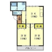 ハイツ グッドウィルB棟の間取り画像