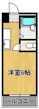 ジョイフル天神の間取り画像