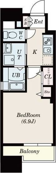 S-RESIDENCE本山の間取り画像