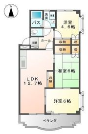 プラティークAの間取り画像
