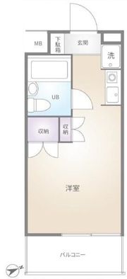 マリオン横浜英町の間取り画像