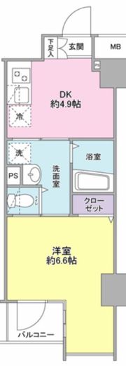 W723の間取り画像
