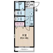 ハイツ中川の間取り画像