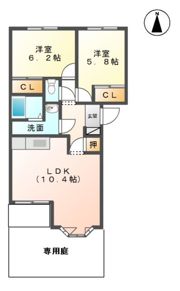 ピュアハートの間取り画像