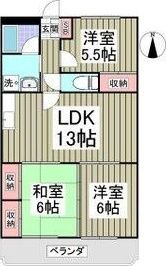 メゾンソレイユの間取り画像