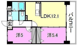 GARIREO CITY TERRACEの間取り画像