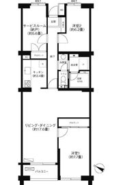 ガーデンテラス宮崎台の間取り画像