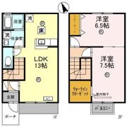 レストヴィラージュ B棟の間取り画像