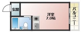 ダチロン高城の間取り画像