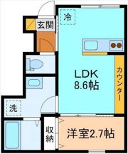 ハニエルⅤの間取り画像