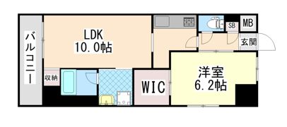グランディール六甲の間取り画像