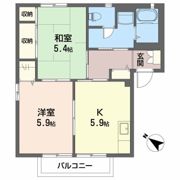 シャーメゾン中川の間取り画像