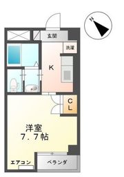 ルナ・グレーシア牛島の間取り画像