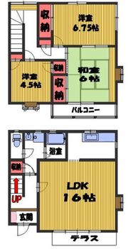 レーベン山下NO．3の間取り画像