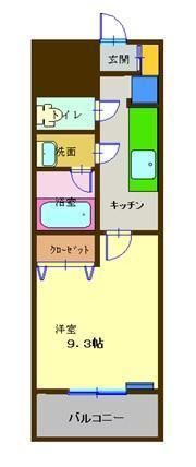 ハバードリーム6番館の間取り画像