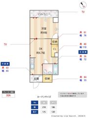 モンシェール三ノ輪の間取り画像