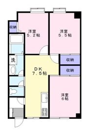ヴィラーミ檸檬館の間取り画像
