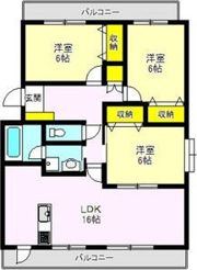リジョンA・B棟の間取り画像