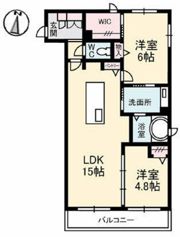 ファンコート東青崎の間取り画像