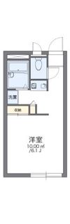 レオパレスフローラの間取り画像