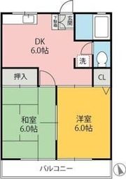 メゾンK・KⅡの間取り画像
