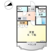 エクシヴ ボヌールの間取り画像