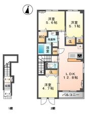 リオグランデFの間取り画像