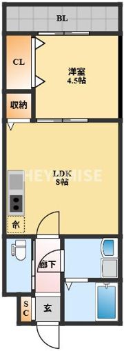 RaffinatoKuyamaの間取り画像