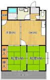 グッタープラッツ緑ヶ丘2番館の間取り画像