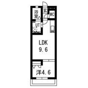 (仮称)萩野町新築アパートの間取り画像