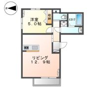 ボナール久保町の間取り画像