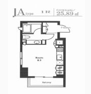 ステイシス町屋の間取り画像