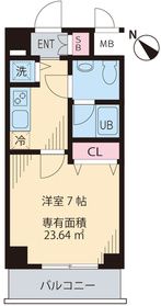 南海サザンコート行徳の間取り画像