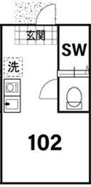 TOKYOβ西浦和の間取り画像