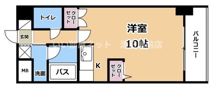 ウォーターマークの間取り画像
