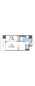 GRAN PASEO都島の間取り画像
