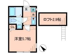 M&M白楽の間取り画像