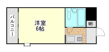 メゾン・ド・六甲パートⅠの間取り画像