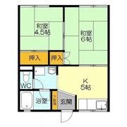 コーポ三島の間取り画像