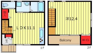 カーサK‐Seven Nの間取り画像