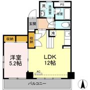 ハイフラットワンの間取り画像