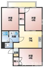 サンハイツ宮川Bの間取り画像
