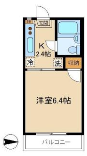 ドムス久我山Bの間取り画像
