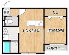 Paradisco moriyamaの間取り画像