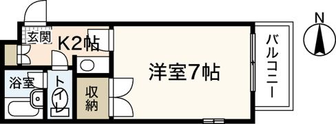 アヴニールの間取り画像