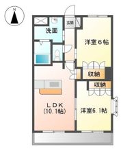 サンライズ・Mの間取り画像